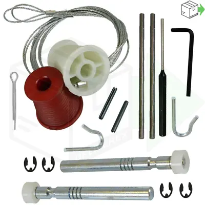 King Canopy Garage Door Cones & Cables Rollers Tools Wires Pully Spares Repair  • £26.99