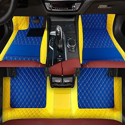 For Mercedes Benz All Model Car Floor Mats Waterproof  Luxury Custom Carpets Mat • $80.84