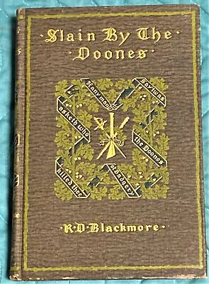 R D Blackmore / SLAIN BY THE DOONES AND OTHER STORIES 1st Edition 1895 • $34