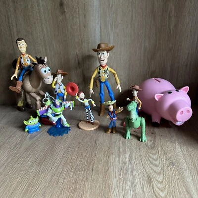 £29.99 • Buy Disney Toy Story Figure Bundle Woody Buzz Jessie And Bullseye & More