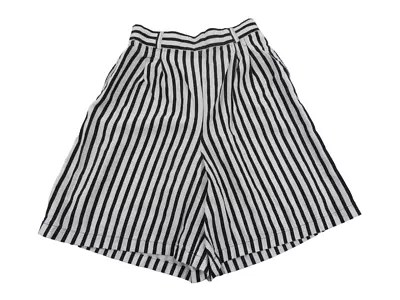 Vintage 70s Womens High Waisted Mom Shorts Size 6P 6 Boho Festival Stripes • $9.07