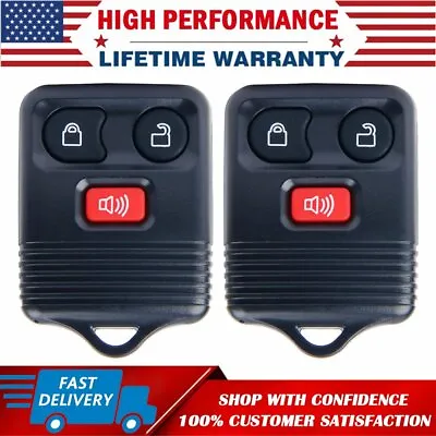 2X Keyless Entry Car Remote Control Key Fob Transmitter Alarm For Ford F150 F250 • $6.99