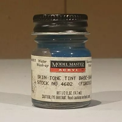 TESTORS MODEL MASTER Acryl Paint #4602 Skin Tone Tint Base Dark - 1/2 Fl. Oz. • $9.99