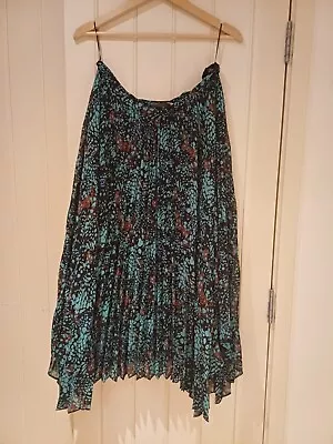 Mint Velvet Nancy Pleated Skirt Size 16 BNWT • £10