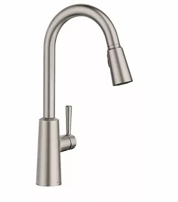 Moen 7402SRS Riley Spot Resist Stainless Steel Pulldown Kitchen Faucet • $130