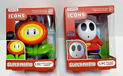 Super Mario Character Shy Guy Fire Flower LIGHT Gift Kids • $15.99