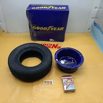 Vintage Good Year Ashtray New Old StockCeramic & Tube Tyre NOS - DEEP Ashtray • $70