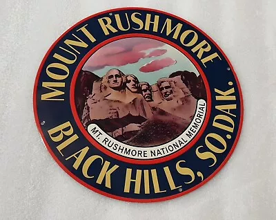 Mount Rushmore S Dakota National Park Heavy Metal Vintage Style Steel Sign • $49.99