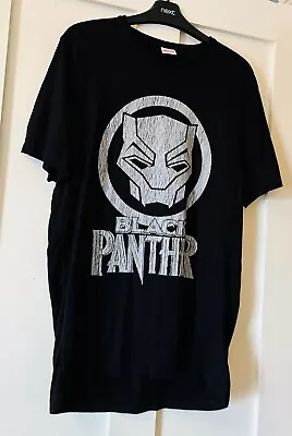 New Tesco Marvel Black Panther Cotton T Shirt Size M (38/40  Chest) • £8.99