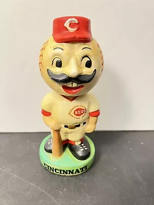 Vtg 1980’s Cincinnati Reds MLB Baseball Sports Nodder Bobble Head - A MUST SEE • $45