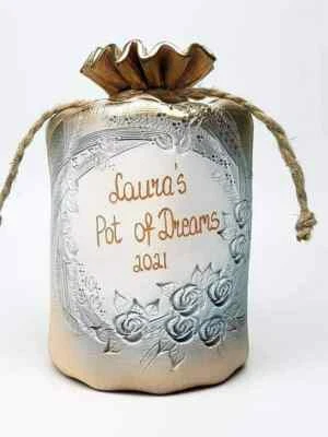 £24.99 • Buy Large Personalised Ceramic Pot Of Dreams / Money Box, Break To Open, Any Text!!!