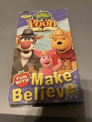 The Book Of Pooh VHS Video Tape Fun With Make Believe Disney Playhouse Movie • $5.75