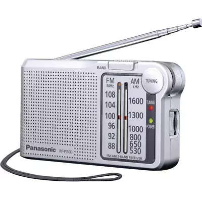 £19.95 • Buy Panasonic Rfp150 Portable Am Fm Radio Pocket 2 Waves - Silver - Rfp150deg-s