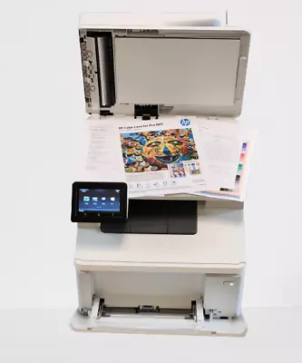 HP LaserJet Pro M477FNW All-In-One Laser Printer FULLY FUNCTIONAL!!! 3450 TPC!! • $875