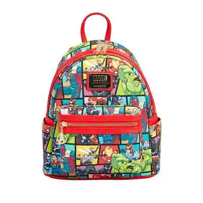 Disney Marvel Avengers Comic Strip Backpack Loungefly Exclusive • £59.99