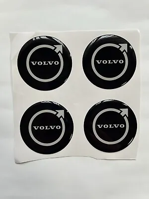 Set Of 4 Pcs Volvo Center Wheel Cap Stickers Decal Rims Emblem Logo • $19.18