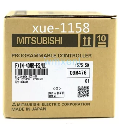 One New MITSUBISHI FX1N PLC FX1N-40MR-ES/UL FX1N40MRESUL Original • $110.76