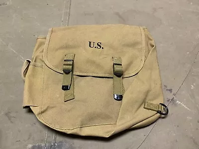 Wwii Us Paratrooper M36 M1936 Musette Jump Bag • $27.95