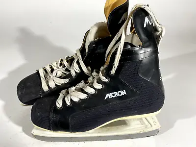 Micron Ice Skates Ice Hockey Shoes Unisex Size US11.5 EU45 Mondo 288 • $32