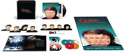 Queen The Miracle Collectors Edition 8 Disc CD + LP + Blu-ray + DVD + Booklet • £180.77