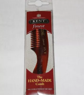 Kent 85T 4 3/4  120mm Small Men’s Fine Tooth Sawcut Pocket Beard & Mustache Comb • $9.40