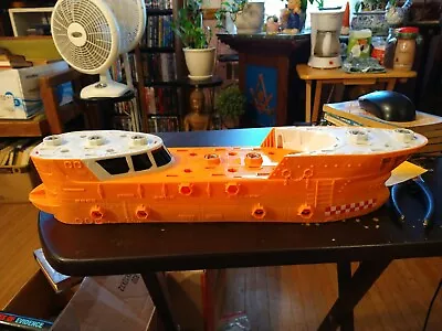 Matchbox Mega Rig Shark Adventure Ship Main Base Replacement Piece Mattel 2006 • $7.99