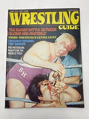 Vintage Wrestling Guide DEC 1974 Heenan & Martinez COMB SHIP $1 PER MULT • $11.99