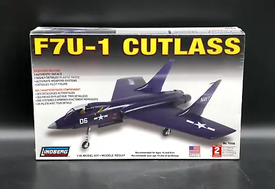 1/48 Lindberg F7U-1 Cutlass Airplane Model Kit 70506 - New & Sealed • $24.99