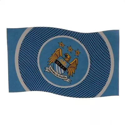 Manchester City FC Official Bullseye Football Crest Flag • £8.98