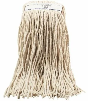 12oz / 340g Kentucky Industrial Mop Head 100% Cotton Heavy Duty CHSA £1.00 Each • £9.96