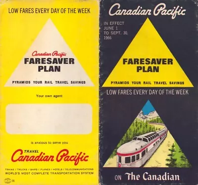 $10.53 • Buy Canadian Pacific Railroad Canada Brochure - 1966