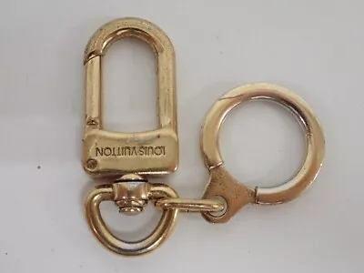 Authentic Louis Vuitton Charm Key Chain Anokre Gold M62694 LV 47202 • $124.99