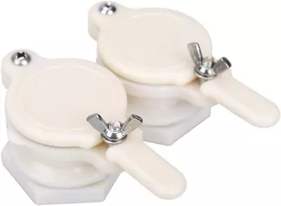 MEETOZ 2Pcs Honey Gate Valve Extractor Tap Beekeeping Bee Keeping Equipment Tool • £9.30