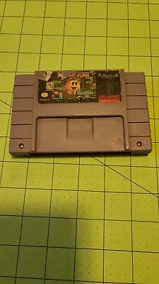 Ms. Pac-Man (Namco 1996) For The Super Nintendo (SNES) - Tested Working Read • $8.99