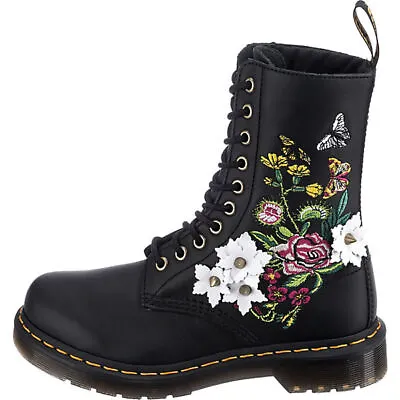 $189.95 • Buy Dr. Martens Women's 1490 Floral Bloom Leather Vonda Butterfly Mid-Calf Boots