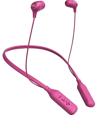 JVC HAFX39BTP Marshmallow Wireless Inner Ear Headphones PINK • $29.99