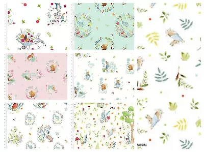 Fabric Beatrix Potter 100% Cotton 112cm Wide Peter Rabbit Flopsy Mopsy • £5.80