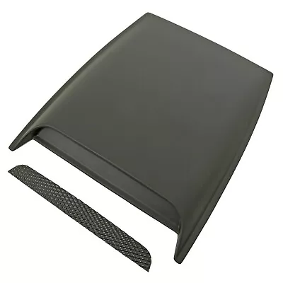 UNIVERSAL PERFORMANCE GT HOOD SCOOP AIR VENT BLACK ABS PLASTIC BOND ON 14x13x2 • $129.95