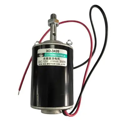 DC 12V 30W 3500RPM High Speed Reversible Permanent Magnet Electric DIY Motor • £16.79