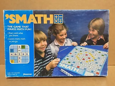 Pressman SMATH Math Equation Crossword Game Educational Math Learning Tool 5200 • $6.79