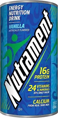 Nutrament Vanilla Complete Nutritional Beverage 12 Fluid Ounce Can -- 12 Per • $39.99