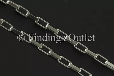 Sterling Silver 925 Italy 1.20mm Long Box Necklace Solid Nice Chain USA • $8.38