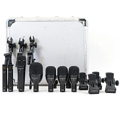 Audix FP7 7-piece Drum Microphone Package With Clips And Case • $349.99