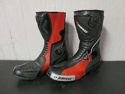 Dainese Sport  Motorcycle Boots Black/Lava Red Size 13 • $150