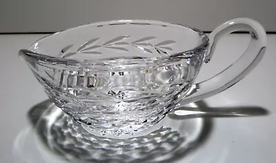 *VINTAGE* Waterford Crystal GLANDORE (1976-) Gravy Boat 4 3/4  Made IRELAND • $34.98