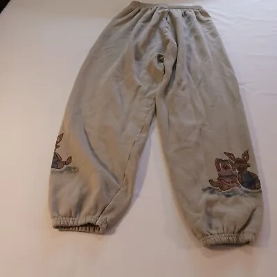 Vintage Tultex Sweat Pants Jogger Size Small Drawstring Gay Sweatpants USA Made! • $24.99