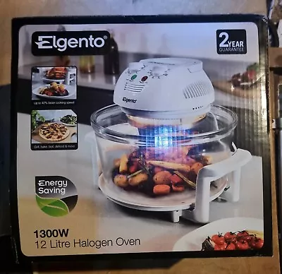 Elgento 12 Litre 1300W Halogen Oven  • £19.99