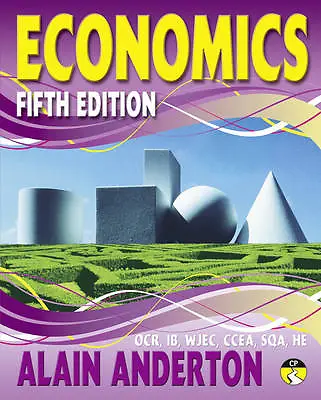 A Level Economics Student Book: Fifth Edition By Alain Anderton (Paperback... • £55.31