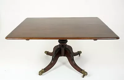 Victorian Dining Table Walnut Tilt Top Breakfast Table Scotland 1840 H289 • $2112.50