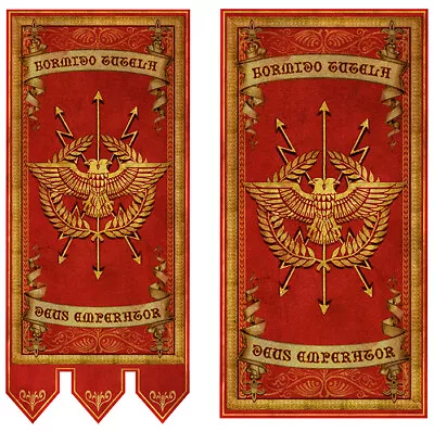 Lifesize 40k Custodes Inspired Handmade Banner • $80.82